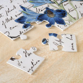 ビー救ズビッグBee Flowers Script ジグソーパズル (側面)