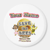 ビー救ズ・カスタマイズ可能マグネット マグネット (正面)