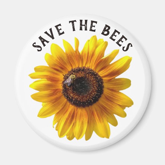 ビー救ズ・ヒマワリ マグネット (正面)