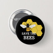 ビー救チボタン 缶バッジ (正面&裏面)