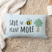 ビー救ツもっと木を植えろ！ ランバークッション (ブランケット)