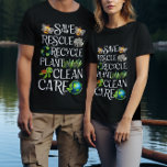 ビー救ツ救助動物リサイクルプラスチック Tシャツ<br><div class="desc">この救助救リサイクルプラントアースデイTシ澄んャツあなたの夫、パパ、ボーイフレンド、息子、甥、ゴッドファーザーと友人のスマイルを作る！誕生日、記念日、St patricks day、母の日の父の日とクリスマスに最適！</div>