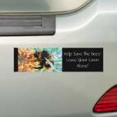 ビー救ツ車デカールバンパーステッカー バンパーステッカー (車上)