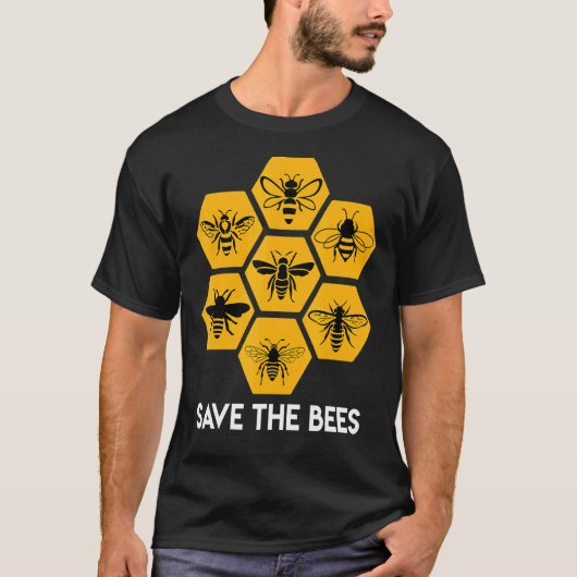 ビー救ツ養蜂家 Tシャツ (正面)