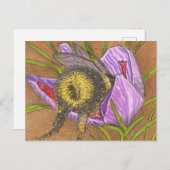 ビー救ツ、甘い春のまわりに ポストカード (正面/裏面)