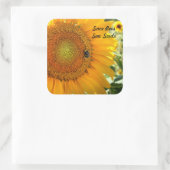 ビー救ツ – Sow Seeds Sticker スクエアシール (バッグ)