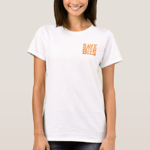 ビー救ビー – ビー – 自然黄色にかわいい Tシャツ