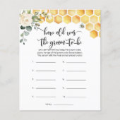 ビー新郎は何歳のブライダルシャワー (正面)