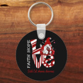 ビー格言ラブシブル細胞貧血認識度 キーホルダー (裏面)