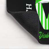 ビー格言ラブ脳障害認識度 マウスパッド (コーナー)