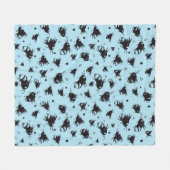 ビー毛布 | 居心地の良い誕生日プレゼント フリースブランケット (正面(横))