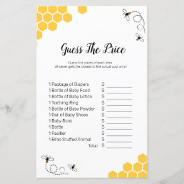 ビー水の色は、価格ゲームを推測