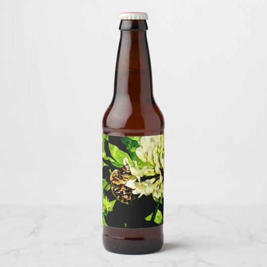 ビー水ラベル ビールラベル (正面)