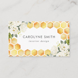 ビー水彩フローラ名刺 名刺