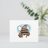 ビー漫画 ポストカード (スタンド正面)