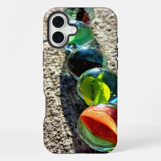 ビー玉のスマホケース iPhoneケース (裏面)
