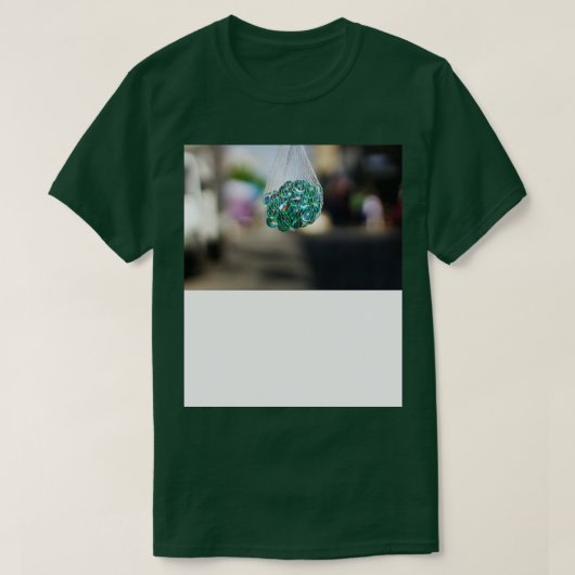 ビー玉バッグ Tシャツ (デザイン正面)