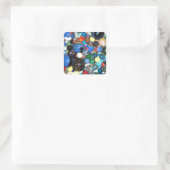 ビー玉 スクエアシール (バッグ)