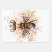 ビー王室のデコページ/ラップシートセット ラッピングペーパーシート (正面3)