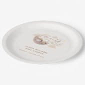 ビー男女兼用リーウェイムーンスタースリーピークマ ペーパープレート (アングル)