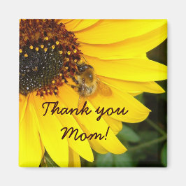 ビー磁石付きヒマワリ マグネット