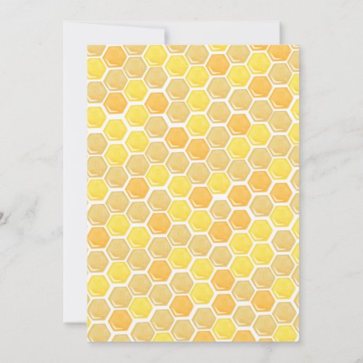 ビー第1誕生日の男の子パーティの招待状 招待状 (裏面)