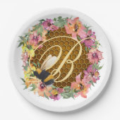 ビー紙プレート ペーパープレート (正面)