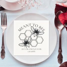 ビー素朴ズのものだ結婚った スタンダードカクテルナプキン