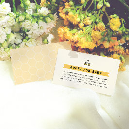 ビー素朴ビー赤ちゃんシャワーベビー エンクロージャーカード