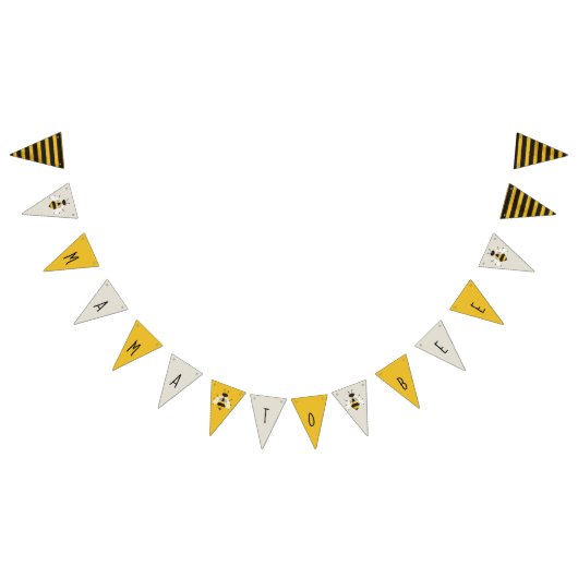 ビー素朴図解入りの、写真付きのバントのバナー記号 バンティングフラッグ (全)