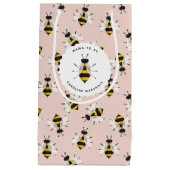 ビー素朴図解入りの、写真付きのピカスタマイズク抱き枕 スモールペーパーバッグ (正面)