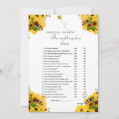 ビー結婚ズ靴ゲームバチェロレッテゲームカード 案内状 (正面)