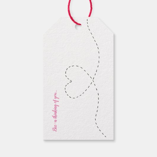 ビー考えるンの…ギフトラベル ギフトタグ (裏面)