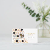 ビー色彩の鮮やかビー養蜂家の養蜂場 名刺 (スタンド正面)