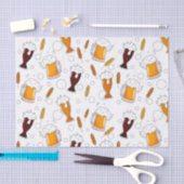 ビー荷車を引くル 薄葉紙 (クラフト)