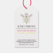 ビー華美カスタムハニーのロゴ ギフトタグ (裏面)