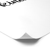 ビー親切なアンチいじめは親切なオレンジ ポスター (角)