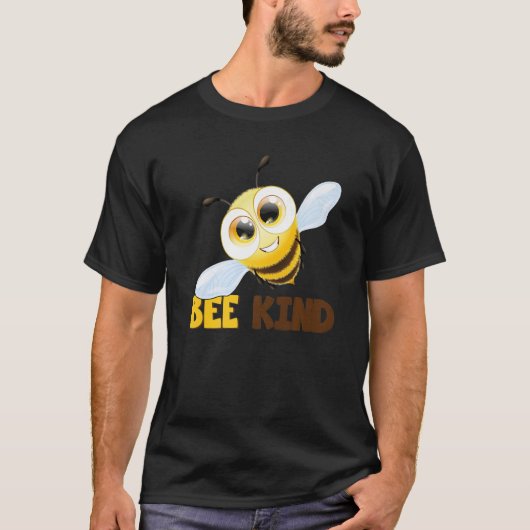 ビー親切なビーBee衣装Bee Men's Women Chilre Tシャツ (正面)
