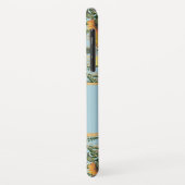 ビー親切なヴィンテージターコイズひまわり蜂 Case-Mate iPhoneケース (裏面/左)