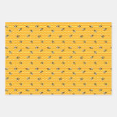 ビー詰め合わせ4包み紙 ラッピングペーパーシート (正面)