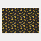 ビー詰め合わせ5包み紙シート ラッピングペーパーシート (正面)