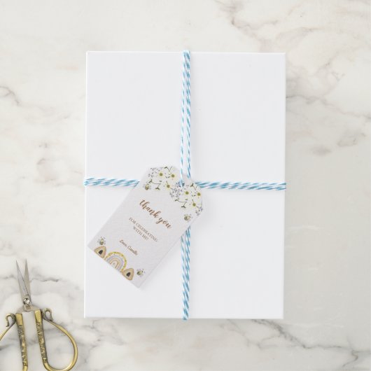 ビー誕生日 ギフトタグ (より糸付き)