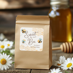 ビー誕生日 スクエアシール