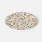 ビー誕生日 ペーパープレート (アングル)