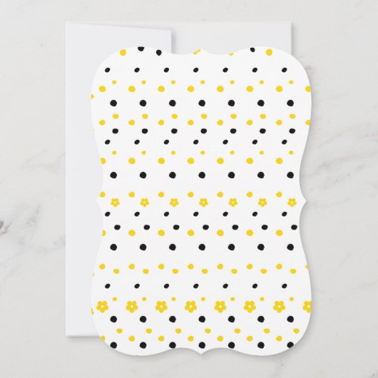 ビー誕生日 招待状 (裏面)