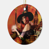 ビー賛美マジカルナイトウィッチオーナメント セラミックオーナメント (左)