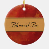 ビー賛美マジカルナイトウィッチオーナメント セラミックオーナメント (裏面)