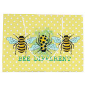 ビー違うのまわりにトリオ ラージペーパーバッグ (裏面)