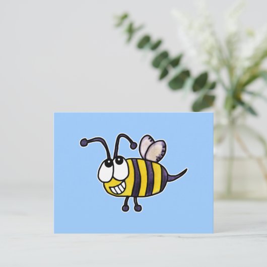 ビー間抜けゴッドが私を愛しているのは ポストカード (スタンド正面)