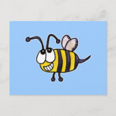 ビー間抜けゴッドが私を愛しているのは ポストカード (正面)